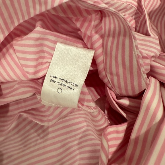 L’académie pink and white striped poplin top - Picture 8 of 10